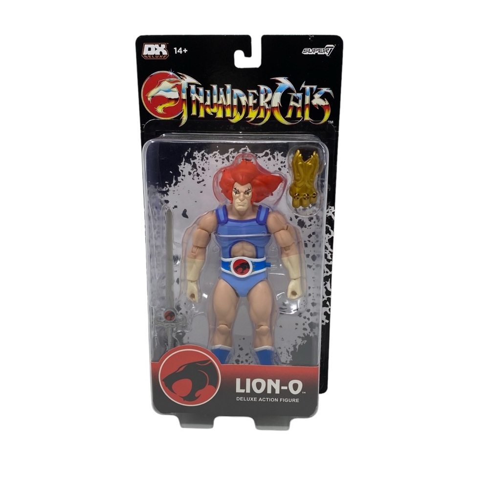 Super7 Thundercats Lion-O 7” Deluxe Action Figure with Accessories‎ NEW